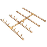 Photo of Square Tree-Style Crossfire Brass Burners - Marquis Gardens